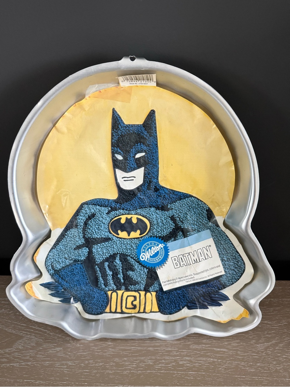Vintage 1989 Wilton Batman Cake Pan #2105-6501 – DC Comics Collectible